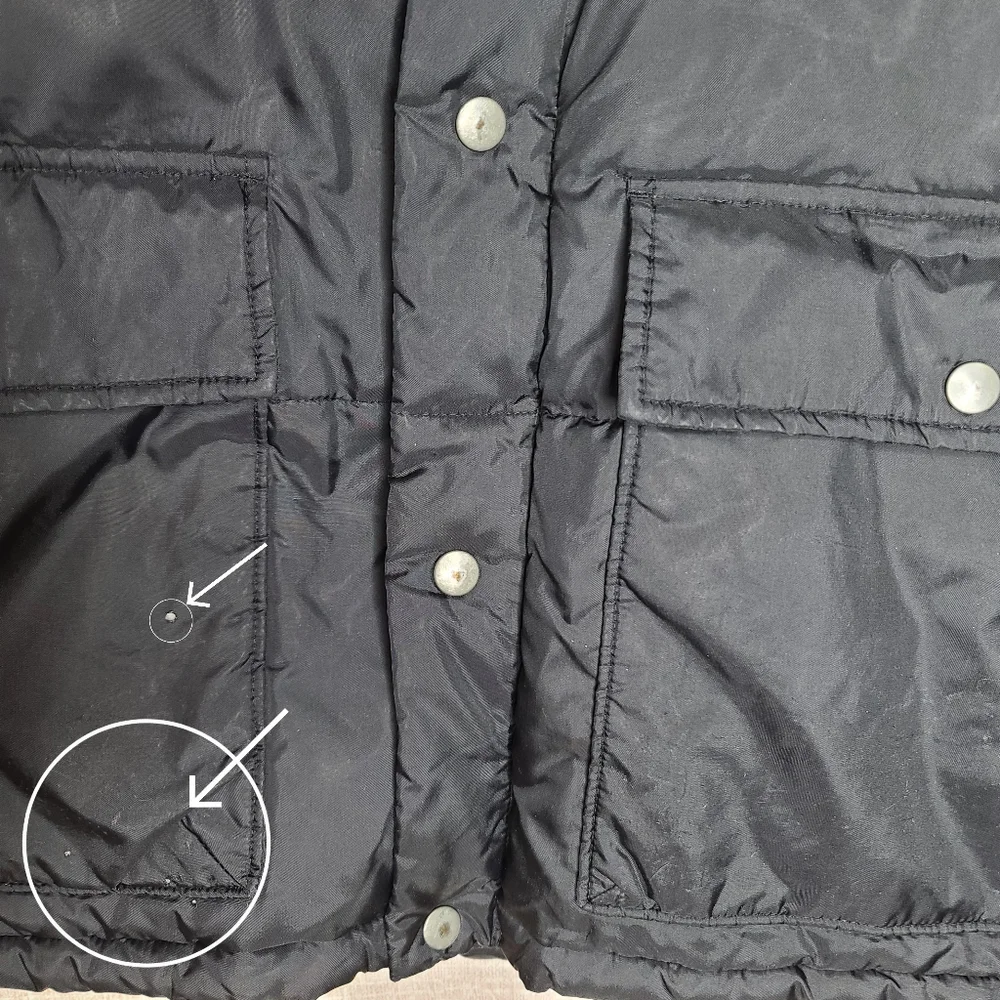 GAP Puffer Jacket Black | Coat - Picture 2 of 7